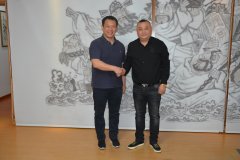 <b>王德庆在湖南省企业文化促进会考察调研</b>