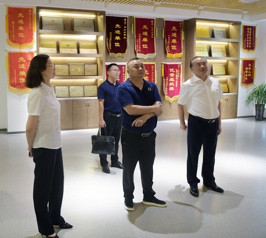 湖南省企业文化促进会在中国长城资产湖南分公司调研