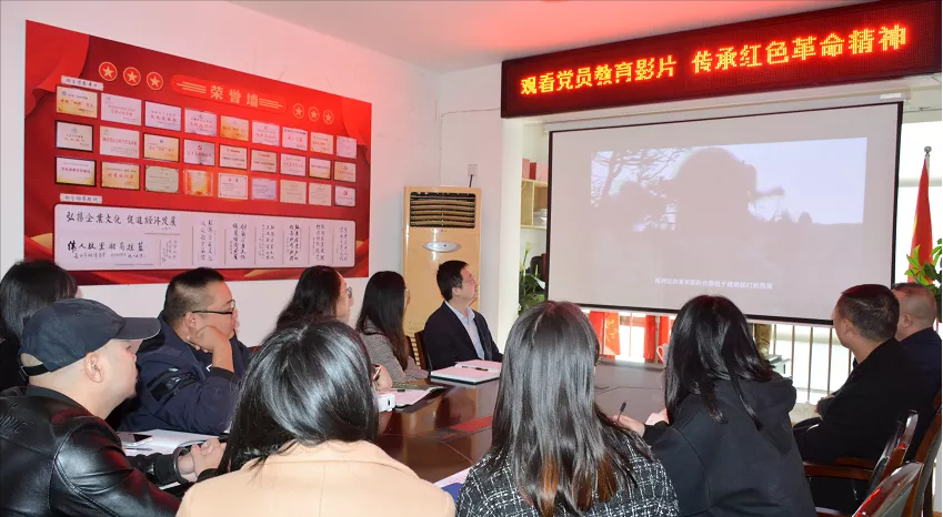 观看党史影片 传承革命精神 湖南省企业文化促进会开展观影党建活动
