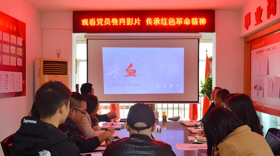 观看党史影片 传承革命精神 湖南省企业文化促进会开展观影党建活动
