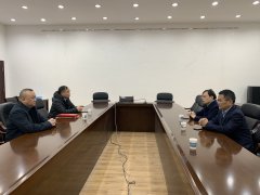 湖南省企业文化促进会谢建军在中南大学法学院座谈交流