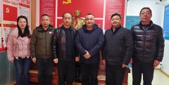 湘潭市委统战部、市工商联一行在长沙市湘潭商会走访